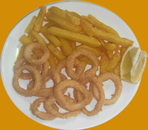 Calamares con patatas